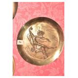 BRASS DRAGON PLATE 11"
