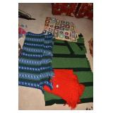 GROUP OF AFGHANS AND THROWS