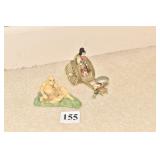 JAPANESE FIGURE, RICKSHAW FIGURE