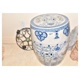 GARDEN SEAT, ROLLING PLANT STAND