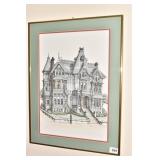 FRAMED PRINT 1987 DEBBIE PATRICH 156/600 24"X 18"