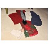 SOFT SCARVES RED AND OTHERS