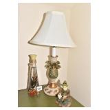 PINEAPPLE LAMP 8"H ELECTRIC
