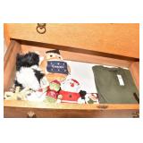 NOTEPADS, CHRISTMAS LIST, NEW TEA TOWELS, CANDLE