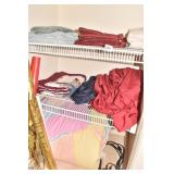 TOWELS AND DRAPES, QUILTED SHAMS, FLOWERED