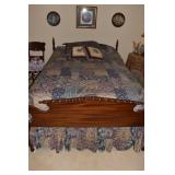 COMFORTER AND TWO ACCENT PILLOWS