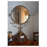 TILT DRESSER MIRROR WOOD BASE