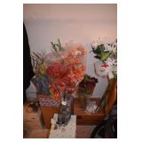 BUNNY FIGURE, PUMPKINS