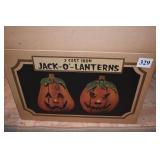 CAST IRON JACK-O-LANTERNS