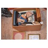 LARGE ASSORTMENT OF PICTURE FRAMES & PICTURES
