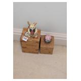 JIM SHOR BUNNY AND EASTER EGG