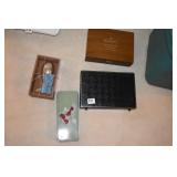 EMPTY BOXES AND WHALE BOTTLE OPENER