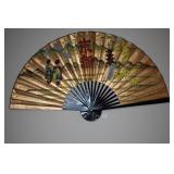 LARGE WALL DECORATION ORIENTAL FAN