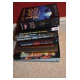 BOOKS INCLUDING LORD OF THE RINGS ETC.