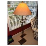 IRON FLOOR LAMP LEAF TOP