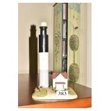 OAK ISLAND LIGHT SIGNED LARRY SWEET MAR 1995,