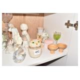 SWAN, CAT COVERED BOX ETC