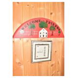 WELCOME FRIENDS SIGN