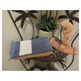 DECORATIVE BIRDHOUSE 14"H, GREENSBORO CROCK 7",