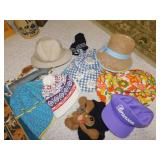 GROUP OF HATS AND CAPS