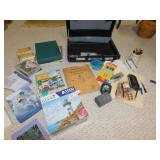 BRIEFCASE, PUZZLES, CARDS ETC.