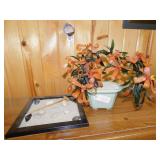 FLOWERS OF STONE IN VASE, ZEN GARDEN