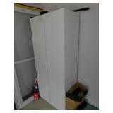 WHITE CABINET, CONTENTS NOT INCLUDED