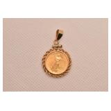 PENDANT: ROPE BEZEL 1986 1/10 EAGLE