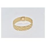 GOLD MESH BRACELET 19.6 D.W.T.