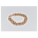BRACELET GOLD DOUBLE LINK 10.8 D.W.T.