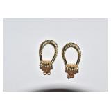 GOLD14KT EARRINGS - .965 DWT -