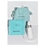 TIFFANY & CO. 1837 .925 W/ BAG - 3.75 SZ. 4
