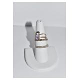 RINGS - 4 - .925 VARIOUS SIZES - 6.2 DWT