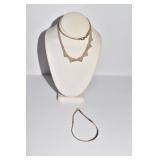 BRACELET & NECKLACE MARKET .925 - 6.0 DWT - 16"