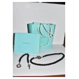 TIFFANY AND COMPANY 16" NECKLACE AND BRACELET SET