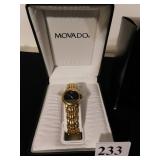 MOVADO WRISTWATCH IN CASE WITH ORIGINAL BOX