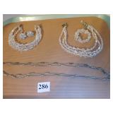 AURORA BOREALIS NECKLACES, EARRINGS, AND