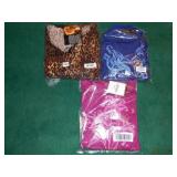 2X IMAN LEOPARD PANTS SET WITH NECKLACE, AND TWO