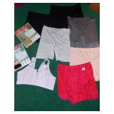 2X PURPLE BRA, SIZE 1X UNDERWEAR, 2 SANKOM