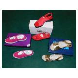 3 NEW PAIRS OF SHOES, PINK TENNIS SHOES 8.5