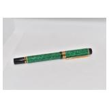 FOUNTAIN PEN WATERMAN 18K PARIS GREEN MARBLE