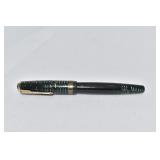 PARKER VINTAGE FOUNTAIN PEN BLACK/GREEN TONES