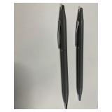 SLATE GRAY CROSS PEN/PENCIL