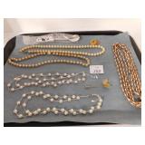 NECKLACES, DECORATIVE SPOON, ETC.