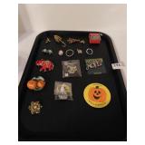 GROUP OF HOLIDAY PINS ETC.
