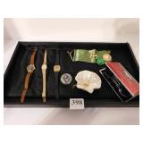 WATCHES, BINOCULARS ETC.