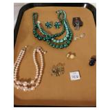 NECKLACES AND BRACELETS SOME BROKEN