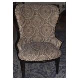 ARHAUS FURNITURE - HIGH BACK ARMCHAIRS 46" H X