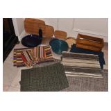 PLACEMAT SETS, WOOD CHEESE BOARDS, ETC.