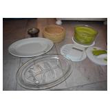 SALAD SPINNER W/ GRATER, ETC.